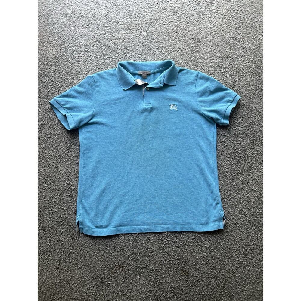 Burberry Brit Polo Shirt Women/Kids Blue Size Medium
